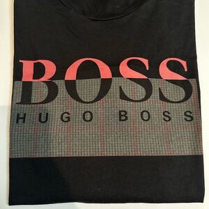 Hugo Boss Black Tee with Red Logo
